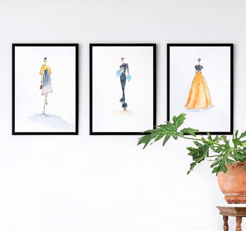Aquarelles originales et illustration