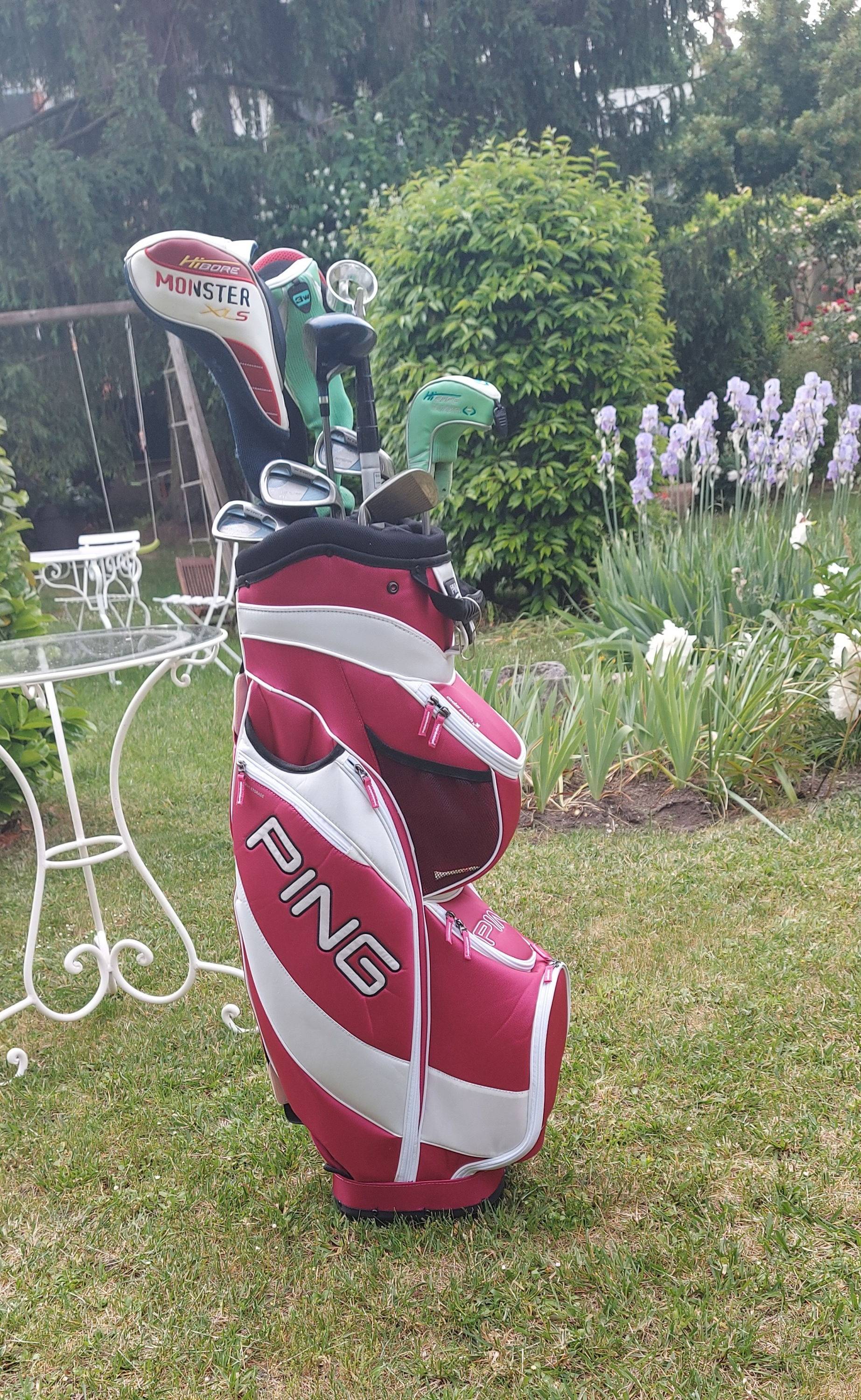 Sac de golf femme et fers