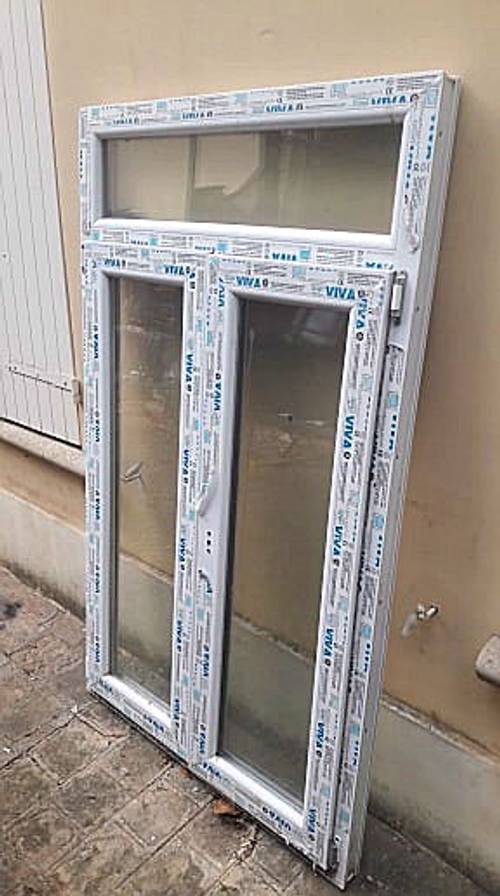Fenêtre PVC neuve 163 x 96