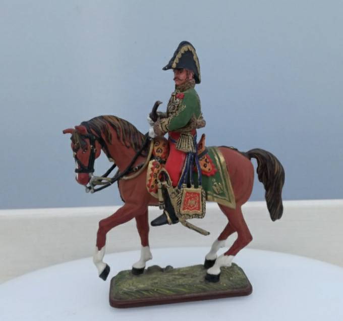Figurine SEGOM 1er Empire – Maréchal Junot – 60mm (1:32) – Plastique Peint (Occasion)