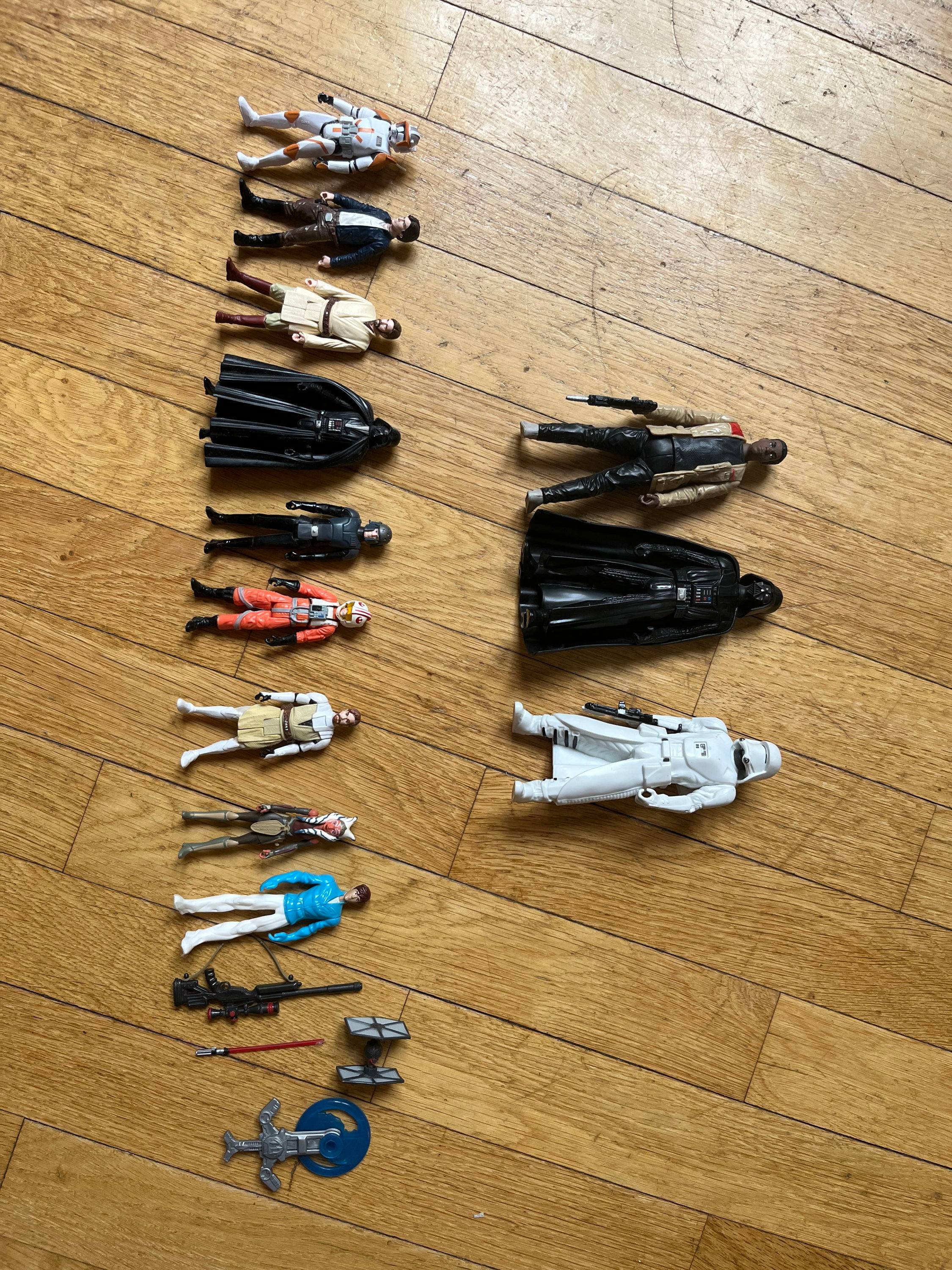 Figurines star wars et divers