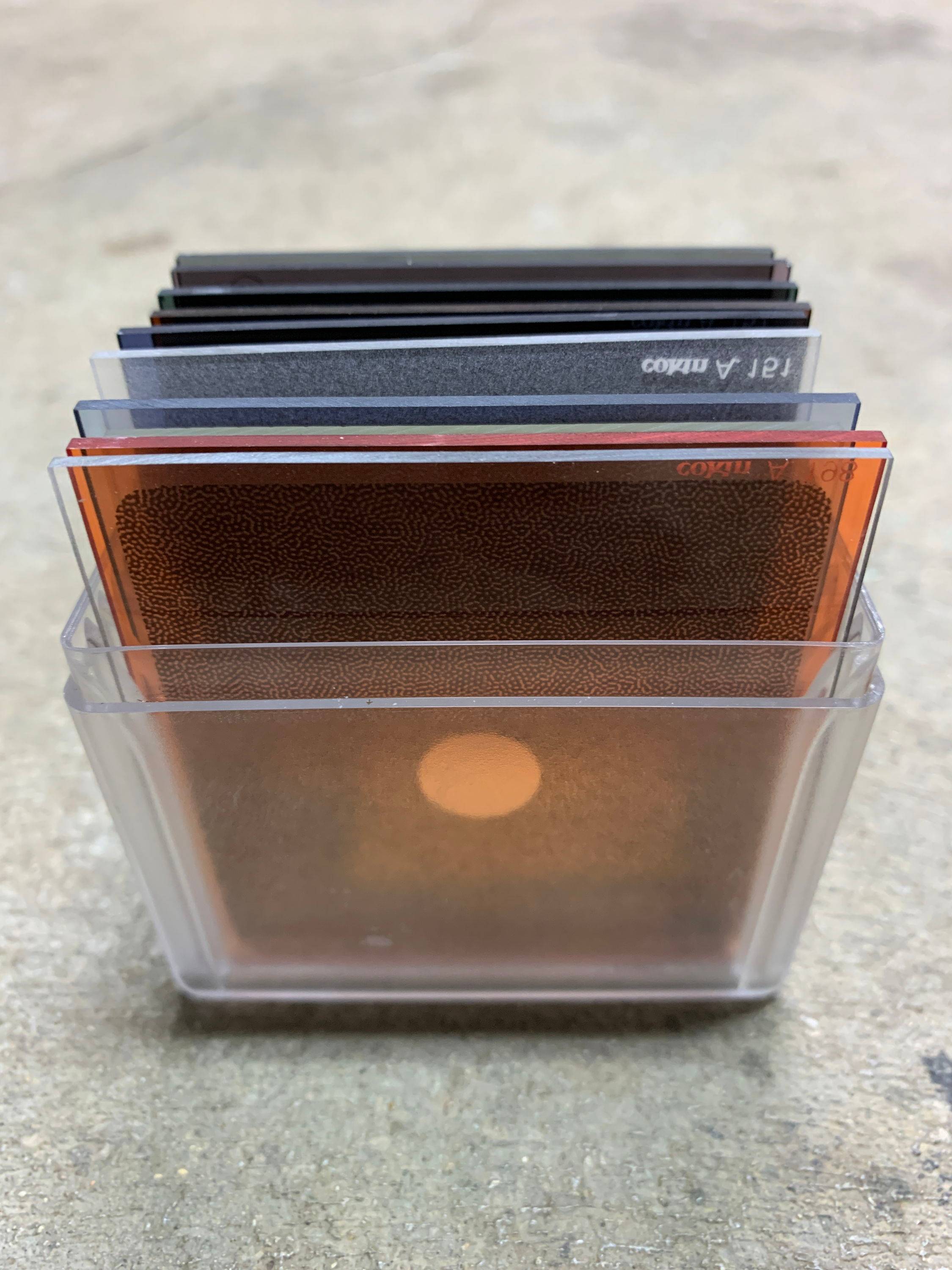 Vends lot de filtres Cokin