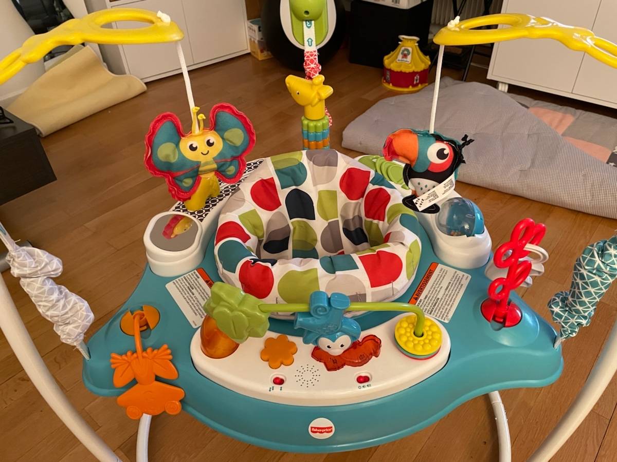 FisherPrice Color Climbers Jumperoo trotteur sauteur bébé sur Gens de