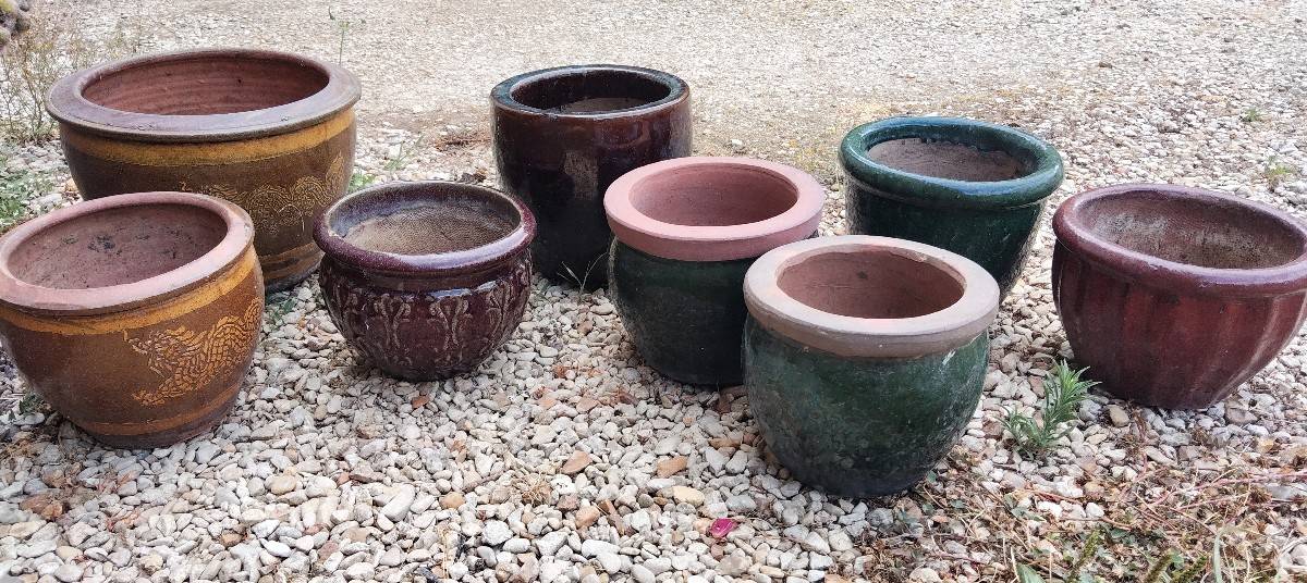 Pots de fleurs