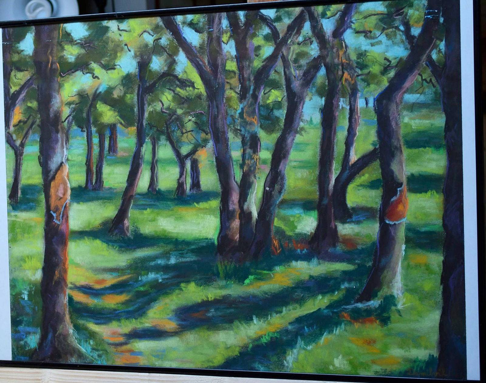 Pastel Forêt au Portugal