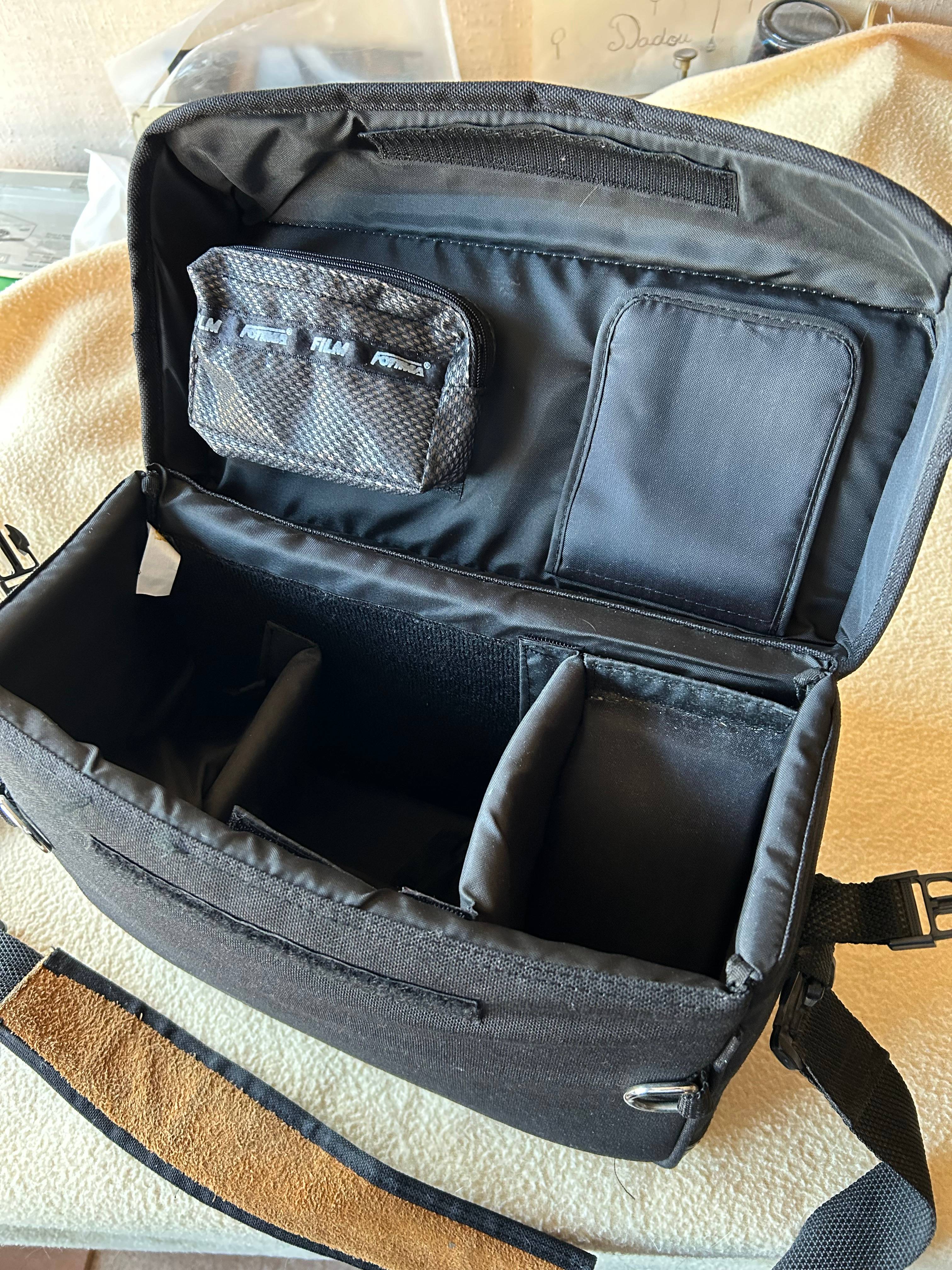 Sac Photo Fotima Gris - Intérieur 27x18x17 Cm, Universel, Compartiments, Occasion