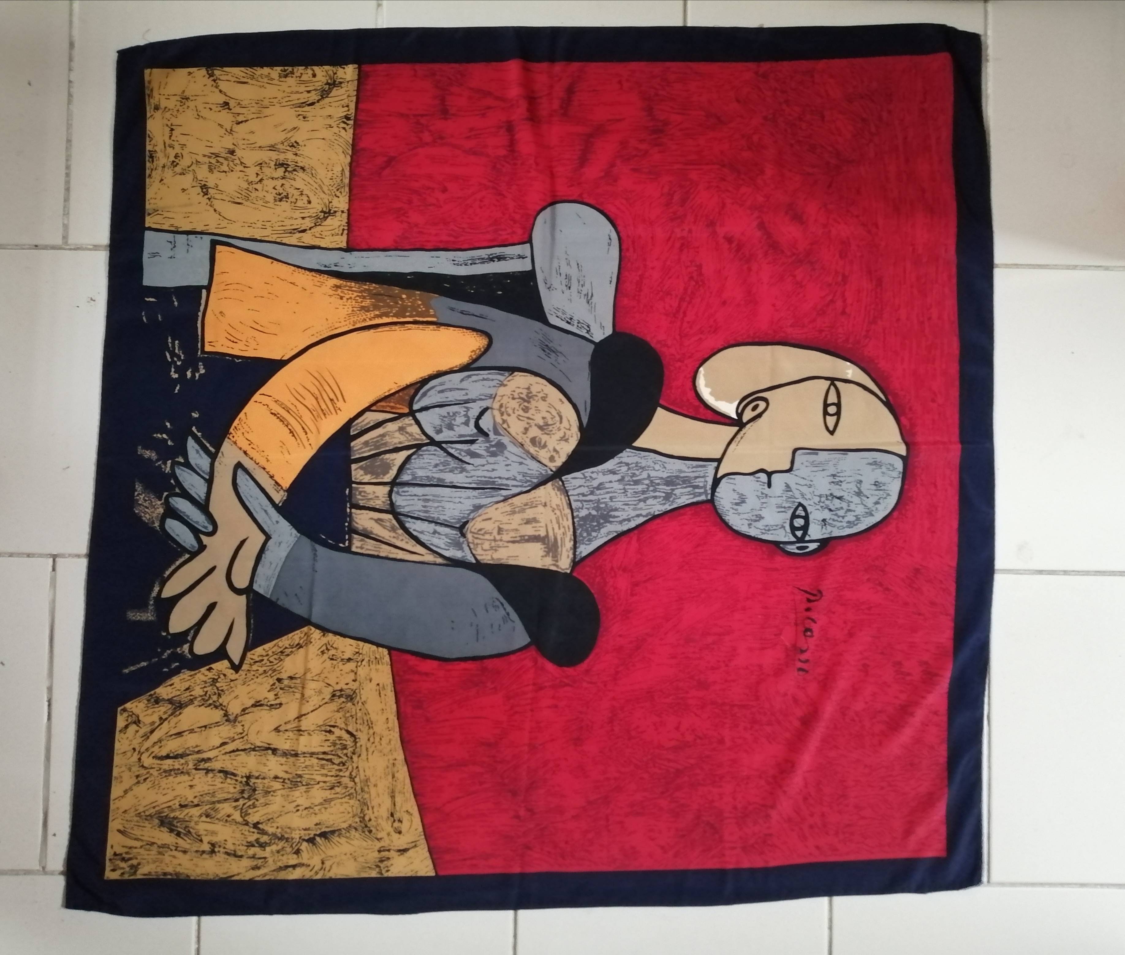 Foulard soie Picasso