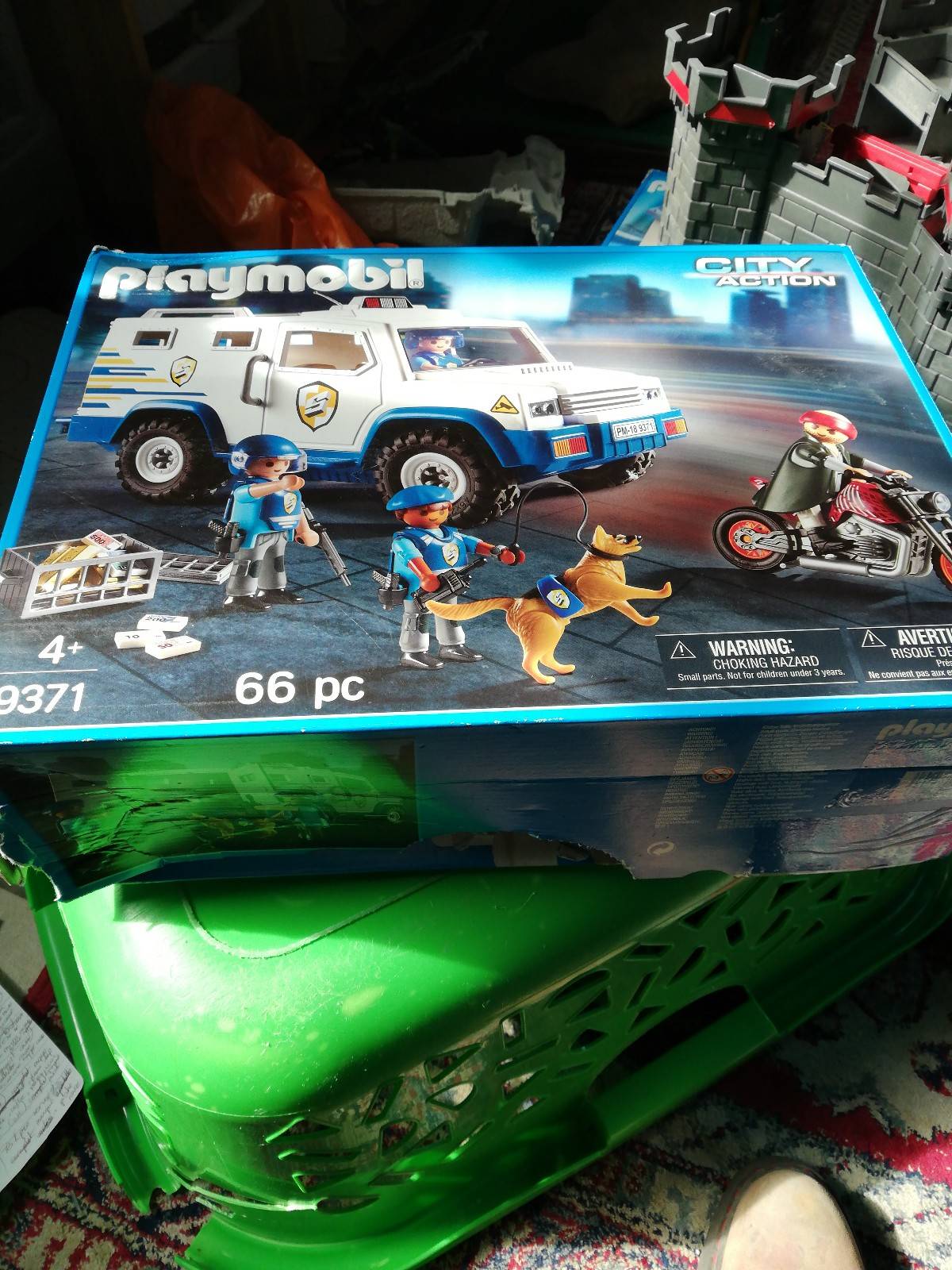 Fourgon police city action Playmobil 9371 sur Gens de Confiance