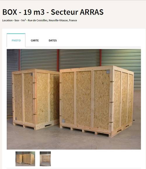 Propose garde-meubles 10m³ - Arras