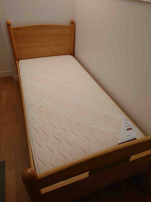 Lit Gautier Optimy bouleau 90x200 avec tiroir