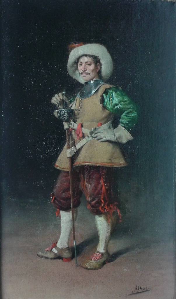 Gentilhomme à l’épée - Arturo Orselli (c.1820-1900)