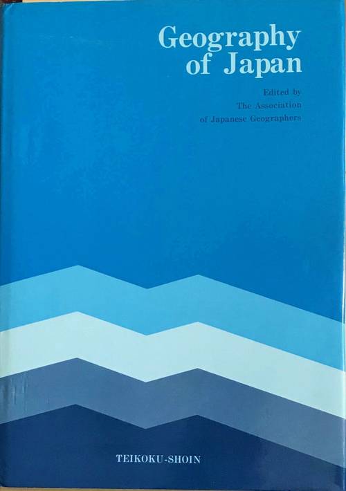 Vends livre Geography of Japan, Edited by Association of Japanese Geographers