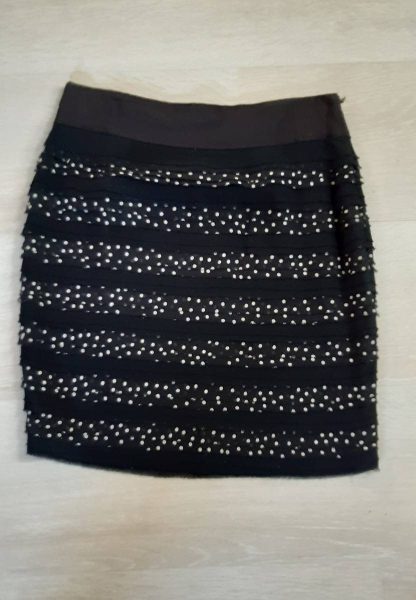 Jupe en soie George Rech Paris T36