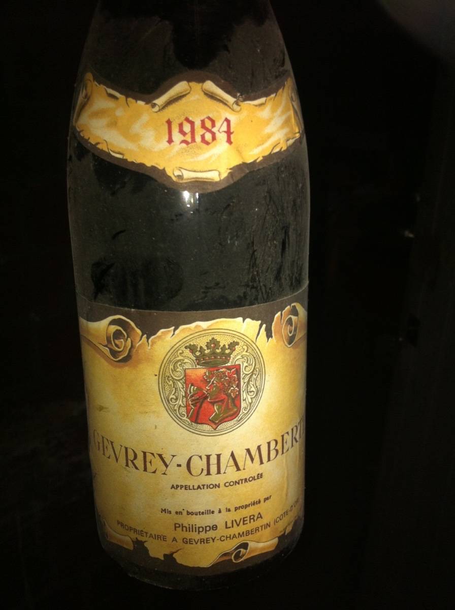 Gevrey chambertin 1984