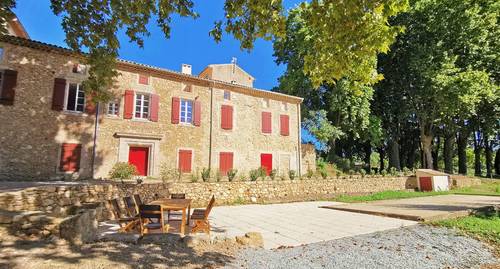 Loue 2 gîtes de charme 14 couchages, piscine, près St Guilhem le Désert, Lagamas (34)