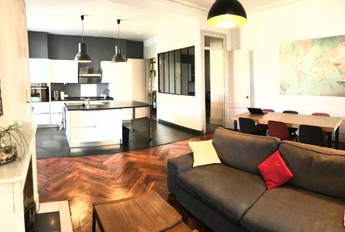 Loue Grand T4 Avenue de saxe pour à un couple ou famille - 120m², Lyon 3ème