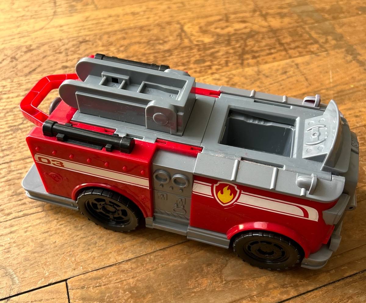 Grand camion de pompier Marcus Pat Patrouille Neuf