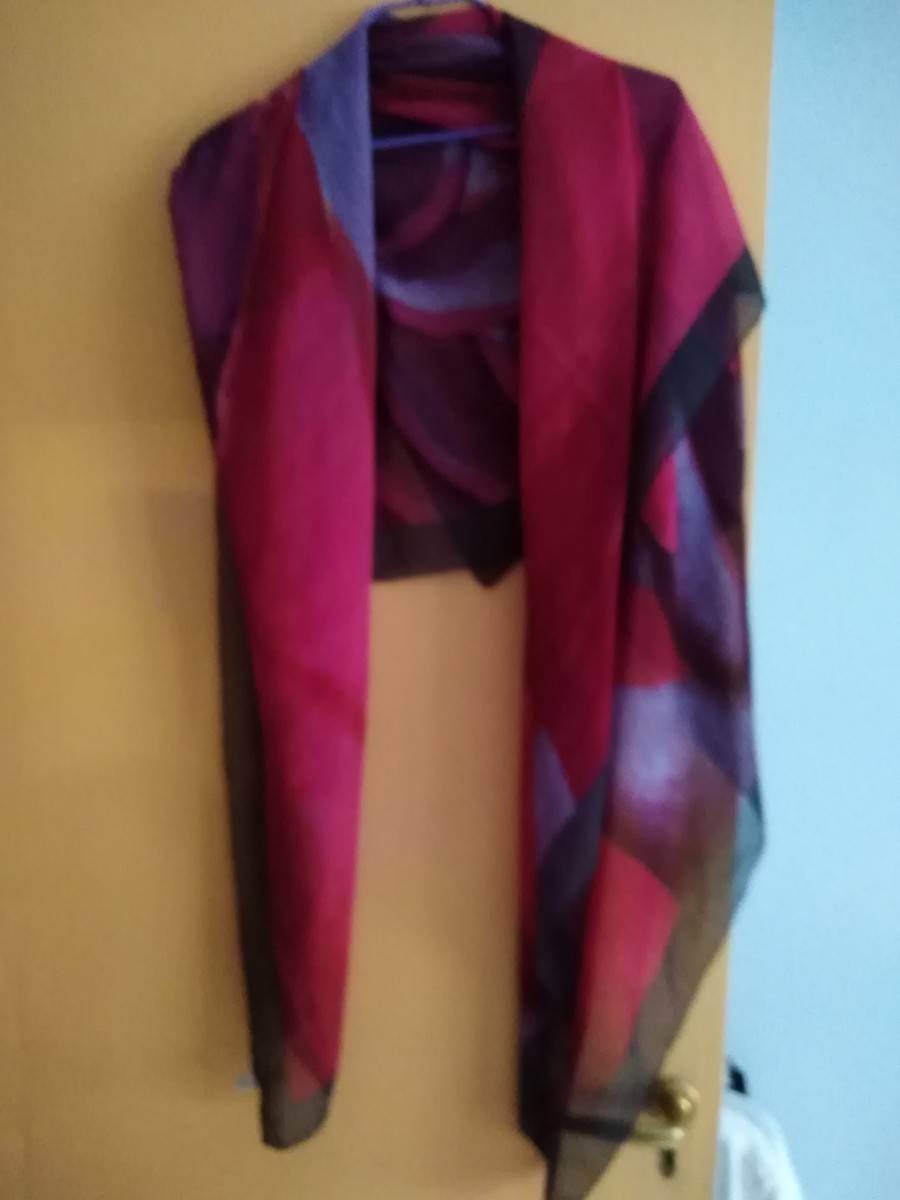 Grand foulard en soie de la marque Lanvin - Taille XXXL