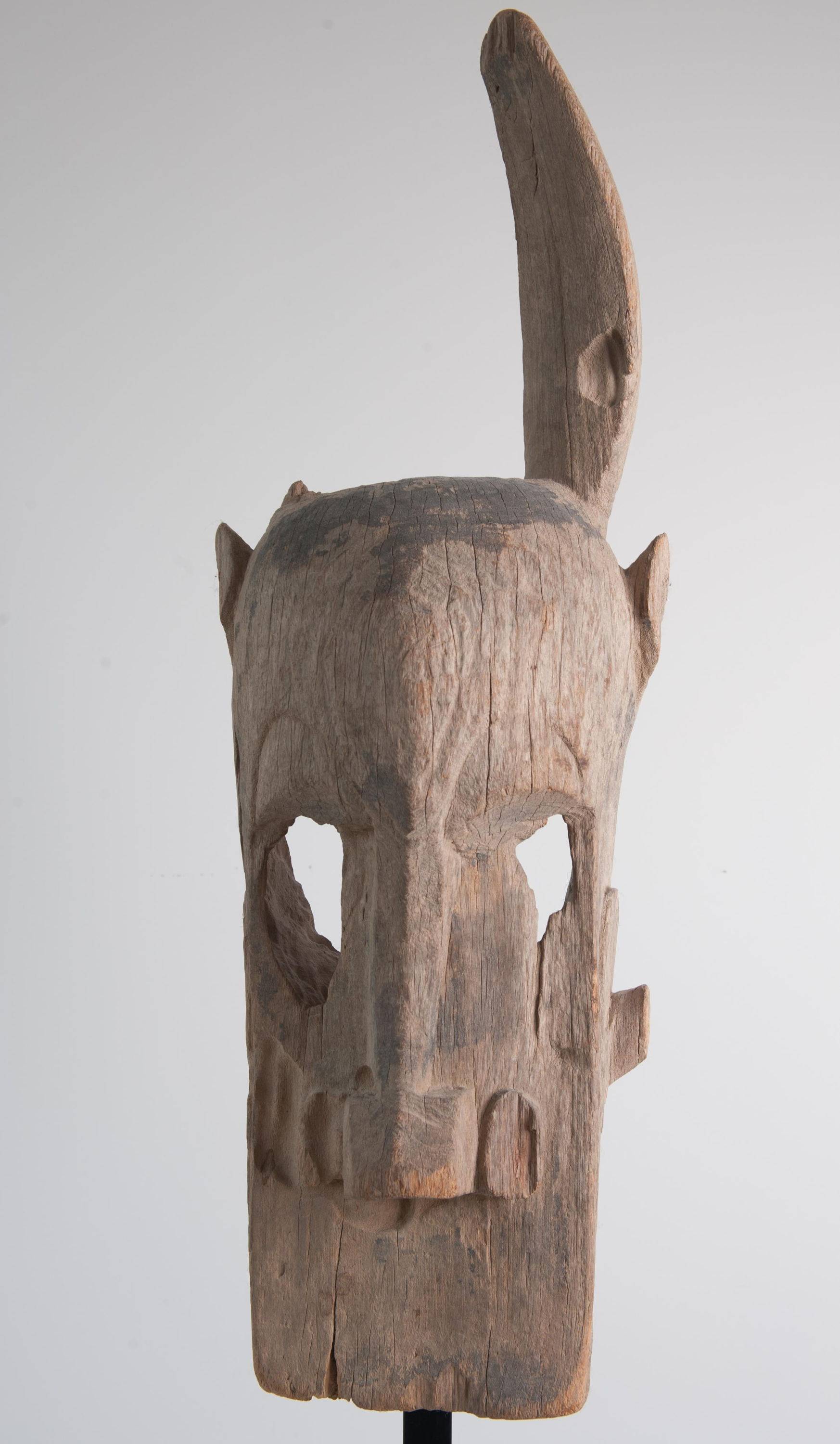 Vends grand masque Dogon en bois provenant du Mali