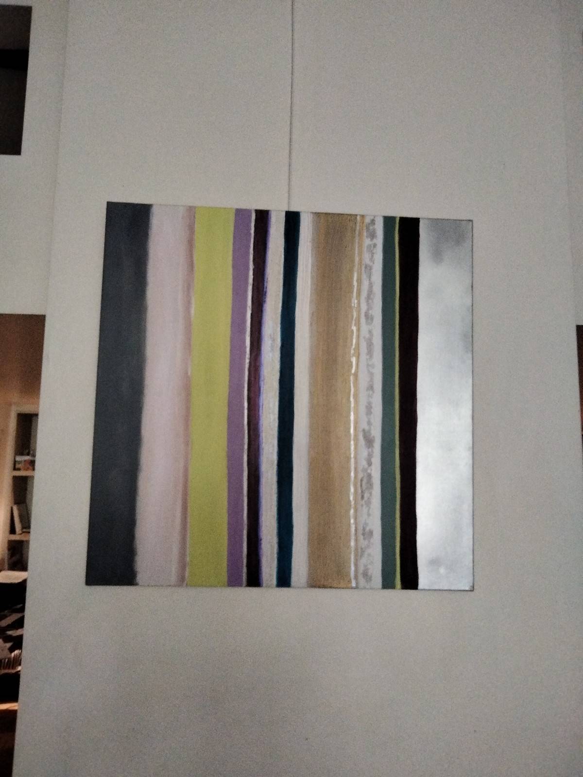Grand tableau abstrait contemporain