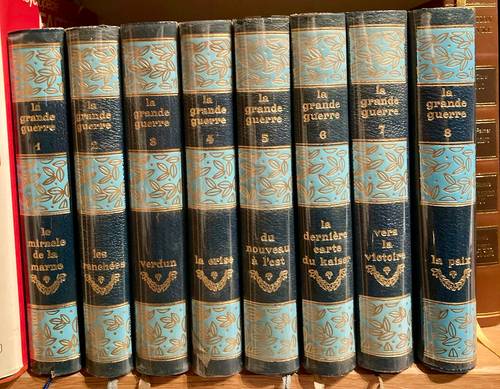 La Grande Guerre en 8 volumes par  P.WEDELMAN