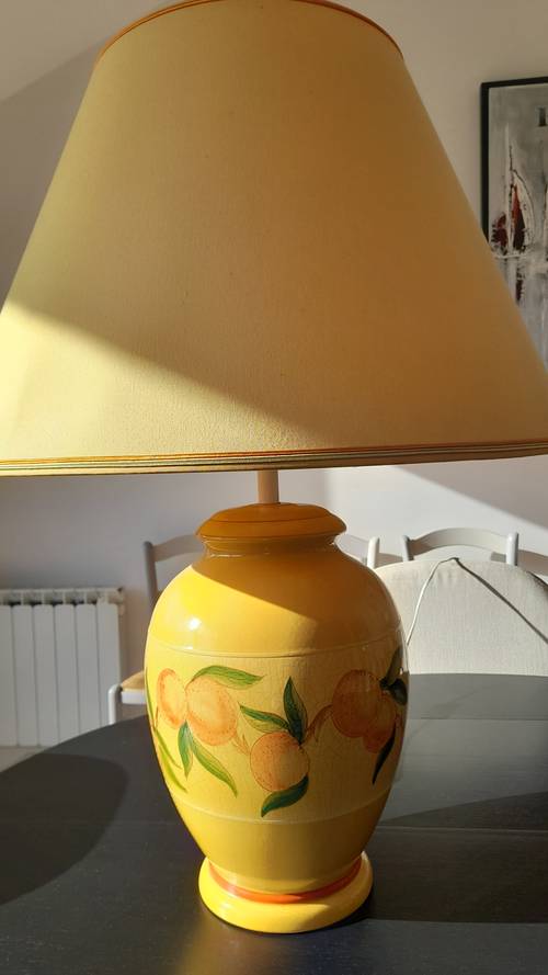 Grande lampe décorative Louis Drimmer