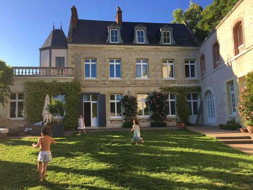 Loue grande maison familiale troglodytique - 15 couchages - Vouvray (37)