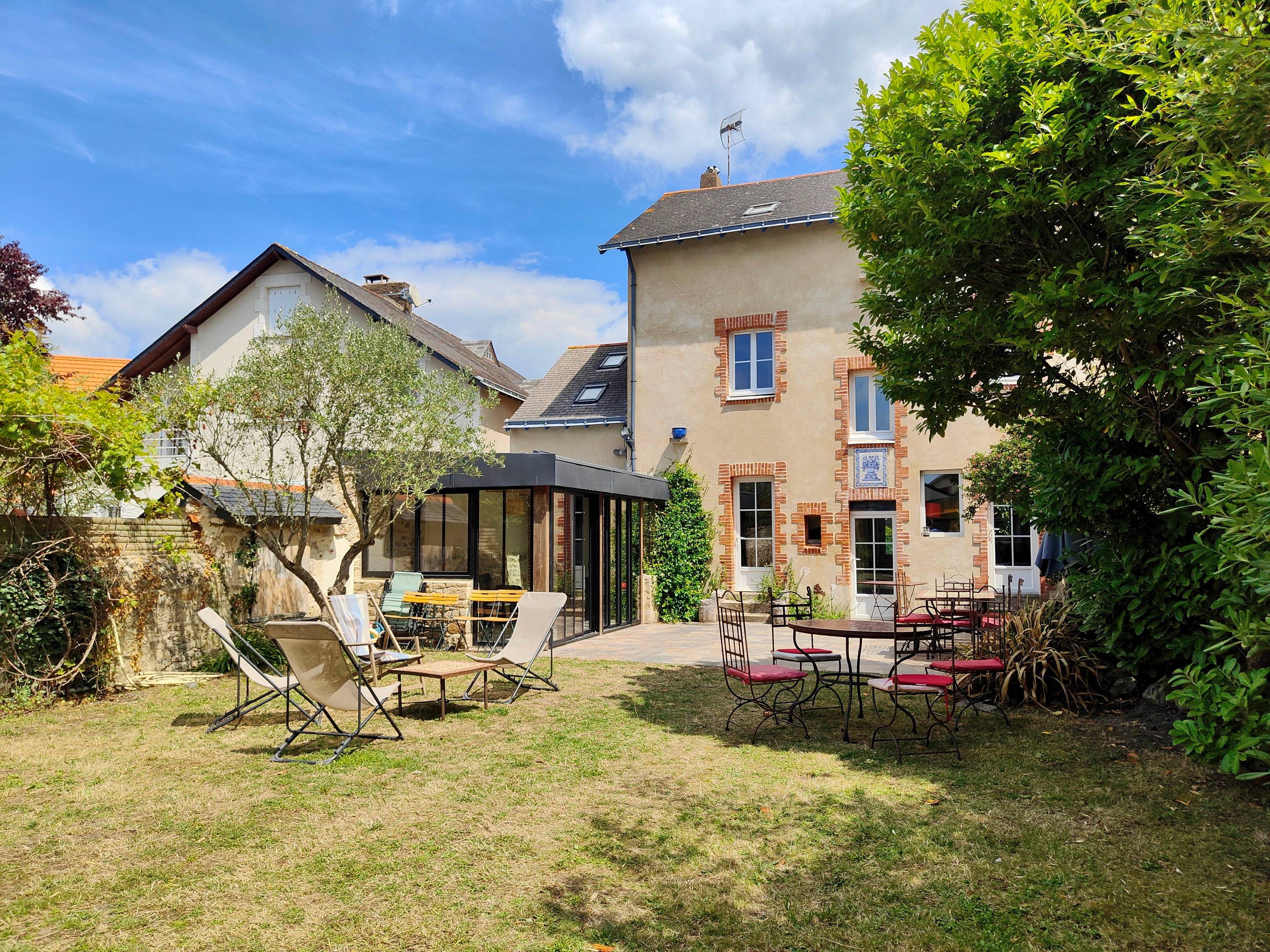Loue grande maison familiale en bord de mer - 7 chambres, 14 couchages - Le Pouliguen (44)
