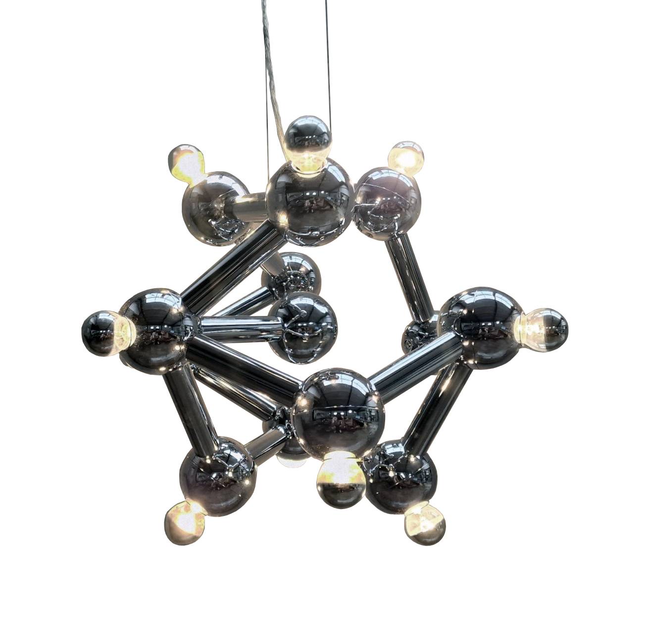 Grande Suspension Vintage • Kolja’s Favorite • Paul de Haan • Post Space Age • Neuve • 1990