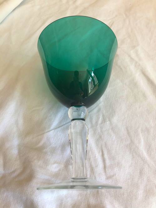 6 grands verres colorés