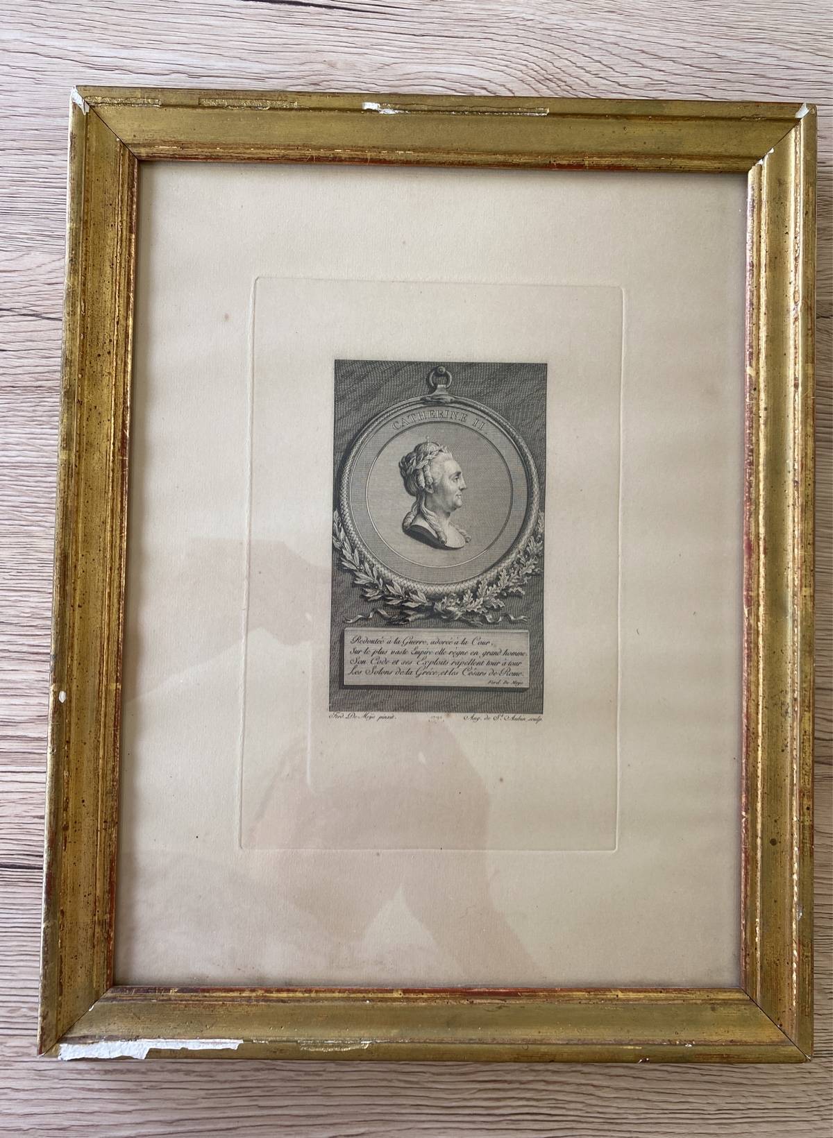 Gravure Catherine II