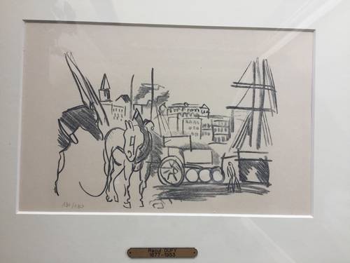 Gravure Raoul Dufy