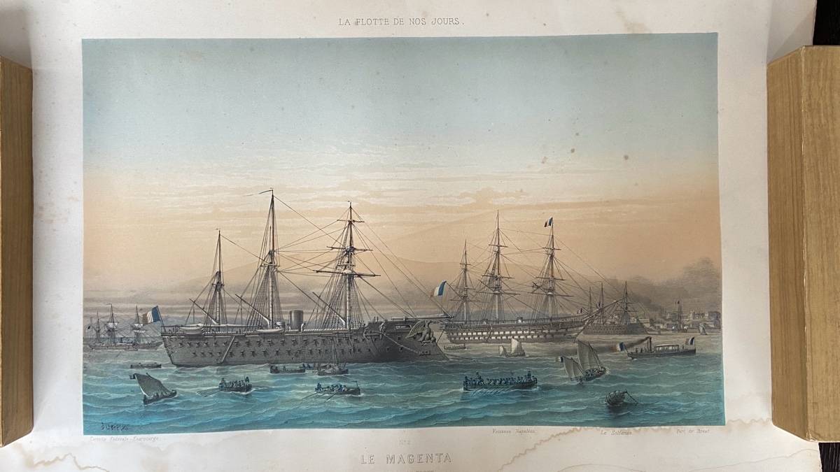 Gravures anciennes de Marine