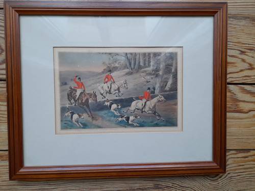 Gravures de chasse à courre