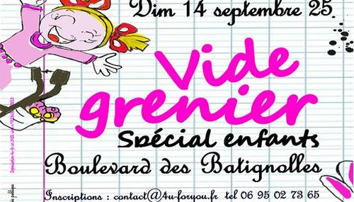 Propose vide-grenier spécial enfants - Taille naissance
