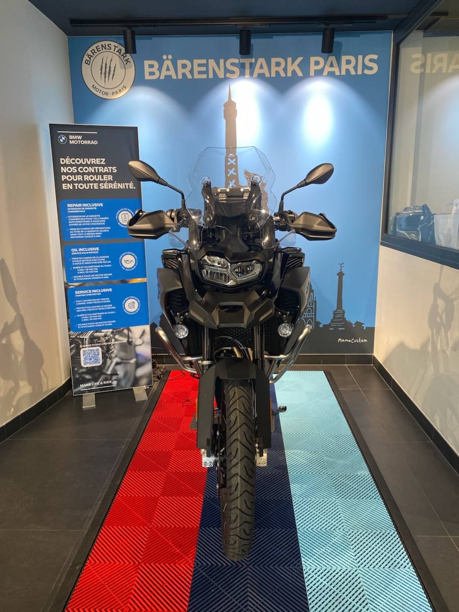 BMW GS850 Adventure Triple Black finition Pro (bridée A2)