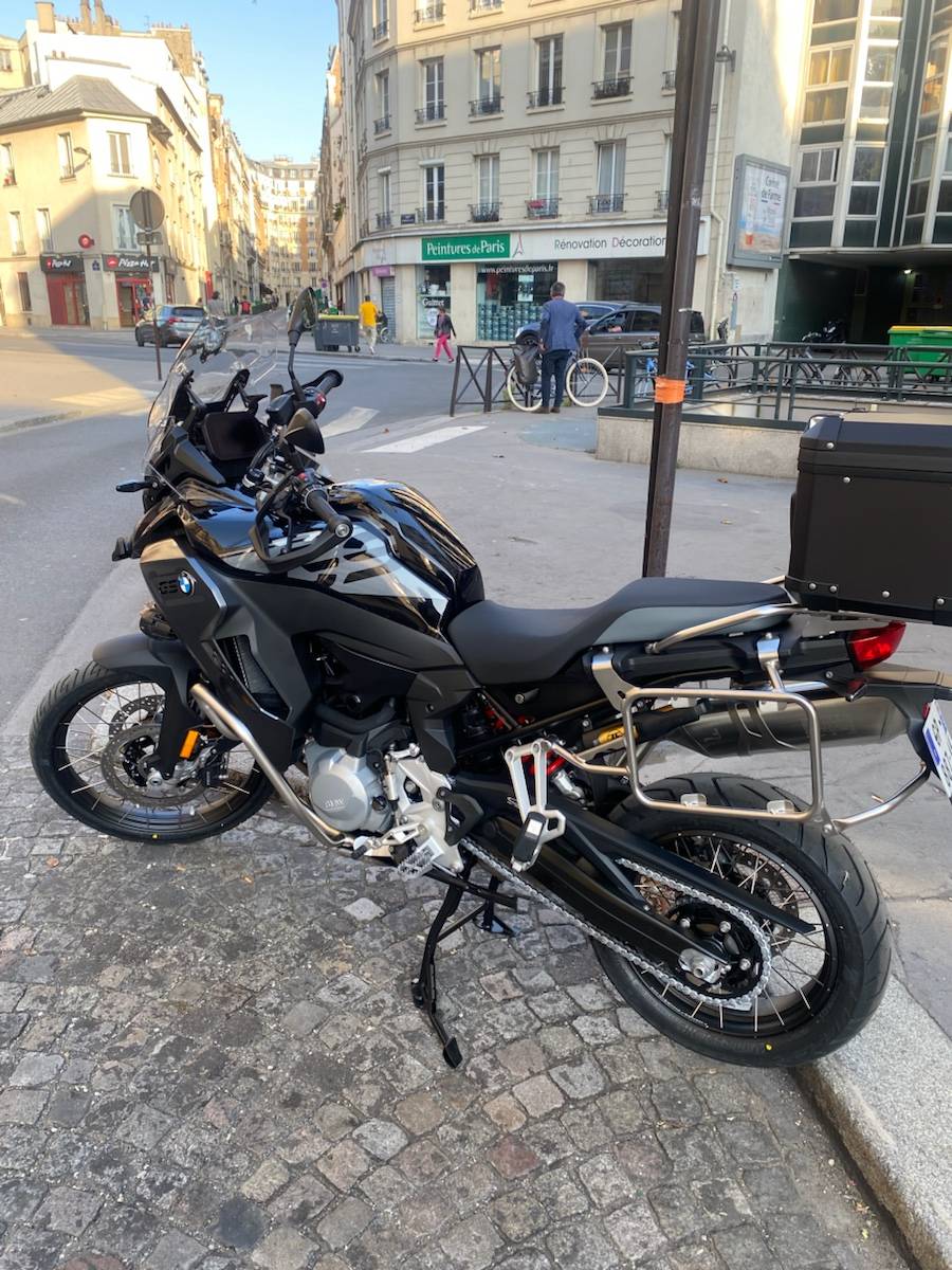 BMW GS850 Adventure Triple Black finition Pro (bridée A2)