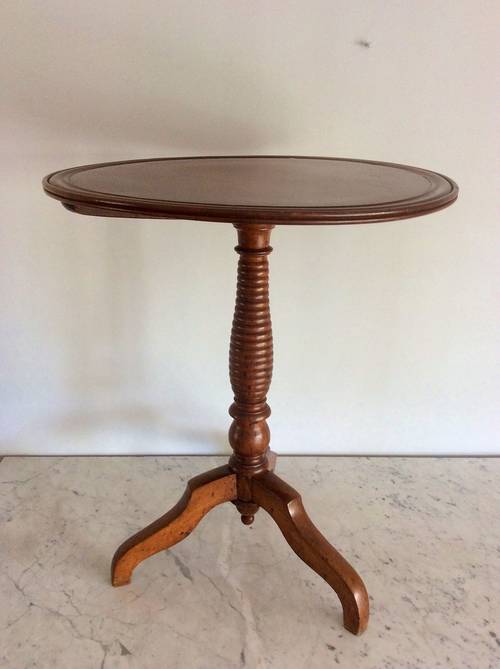 Guéridon Acajou (époque Louis Philippe)