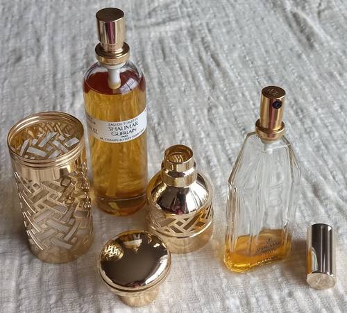 Guerlain, Shalimar étui vaporisateur avec eau de toilette et un vaporisateur d’eau de parfum