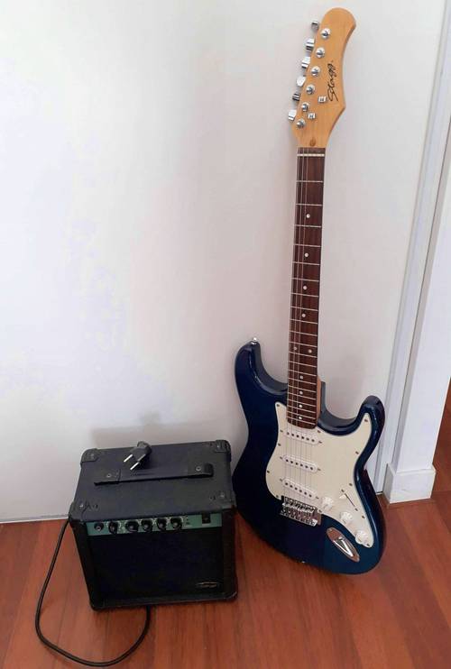 Guitare électrique et ampli Stagg