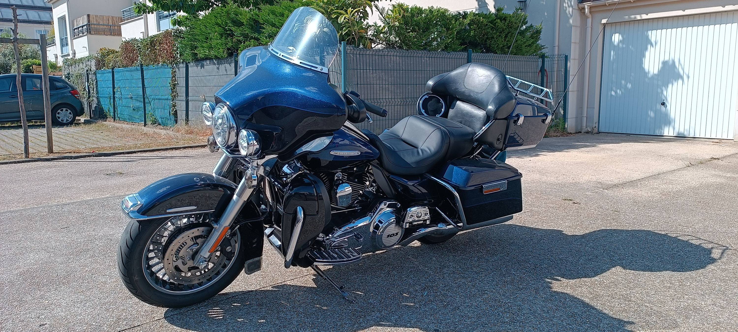 Vends Harley Davidson Electra Glide, 2013, 33000km