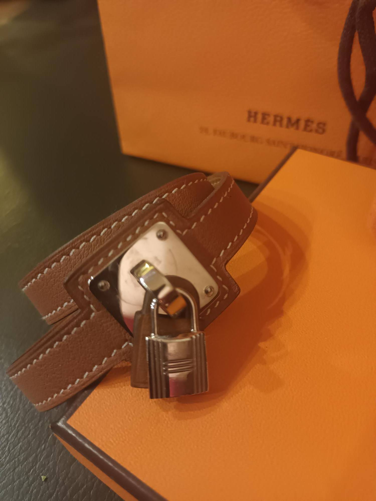 Hermes bracelet cuir o’kelly