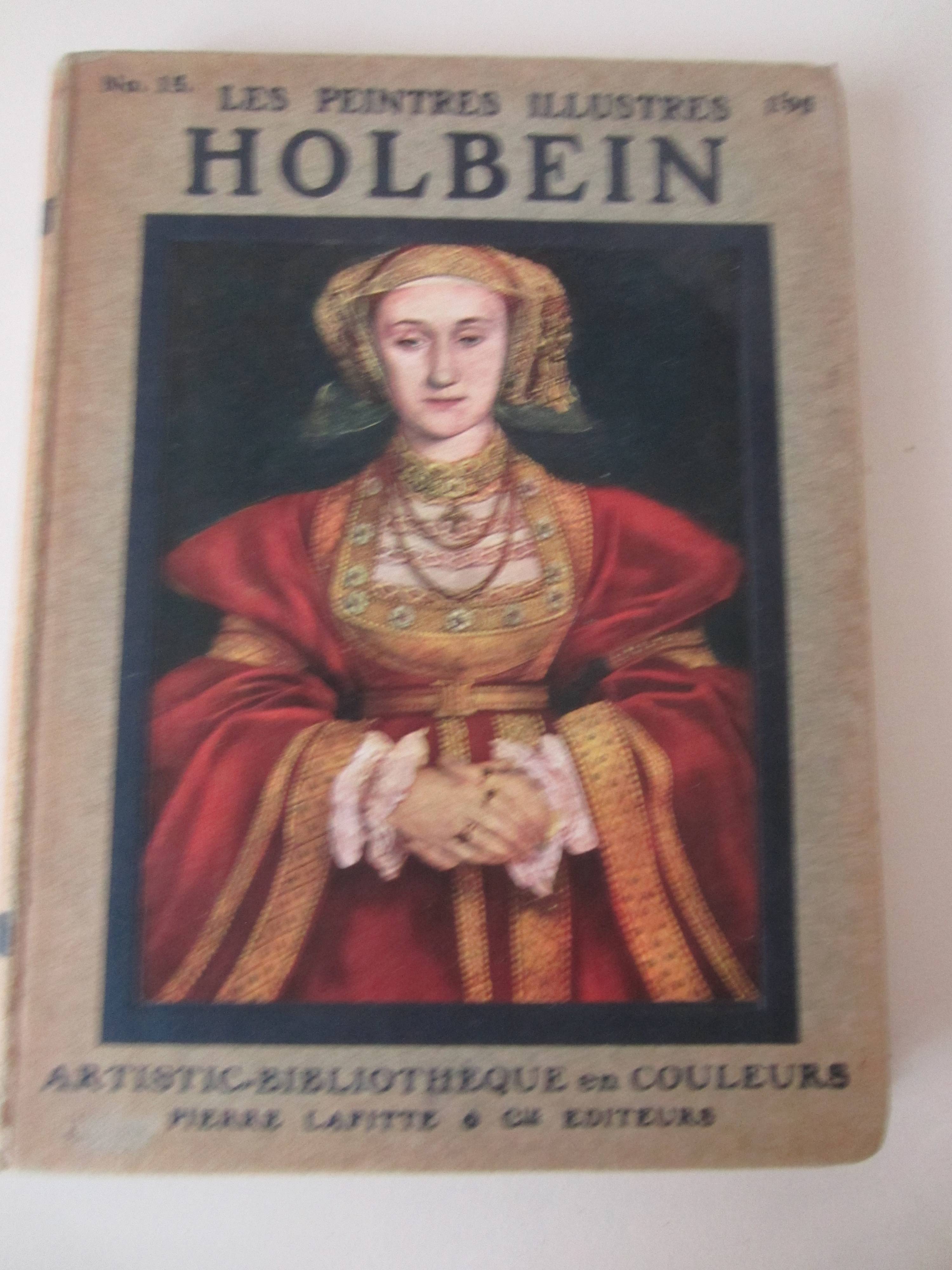 Vends livre d’art ancien édité entre 1910 et 1914 peintre Holbein