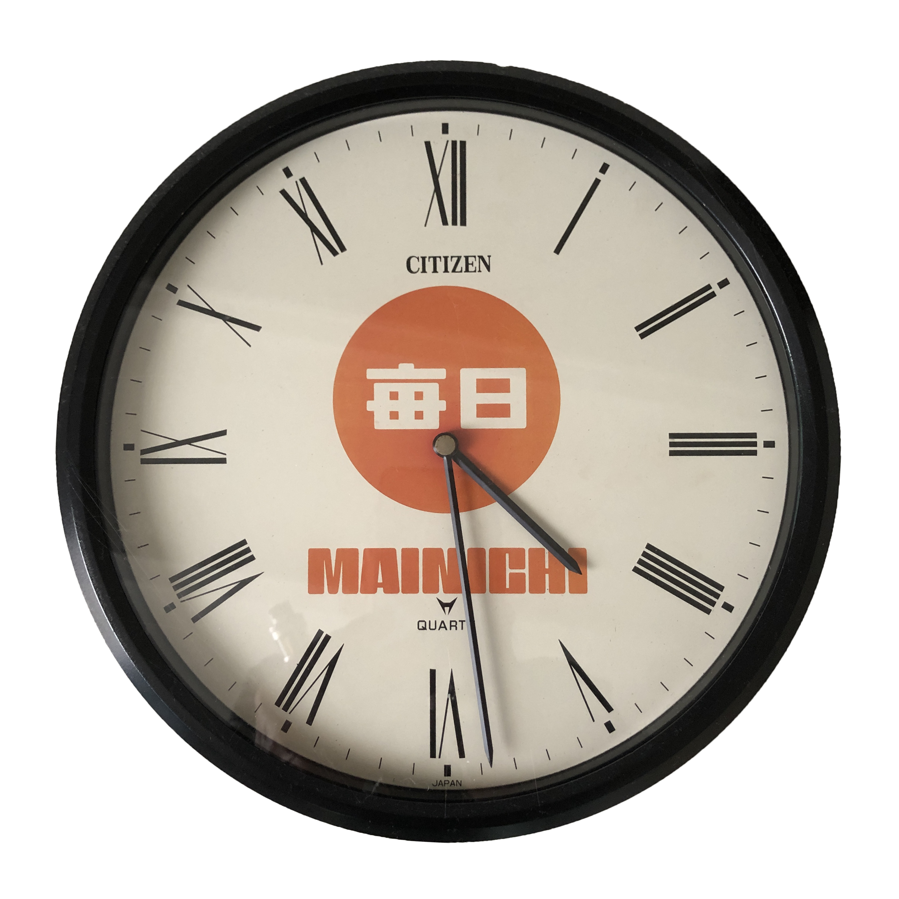 Horloge Murale Vintage • Citizen • Mainichi • Japan • 1980