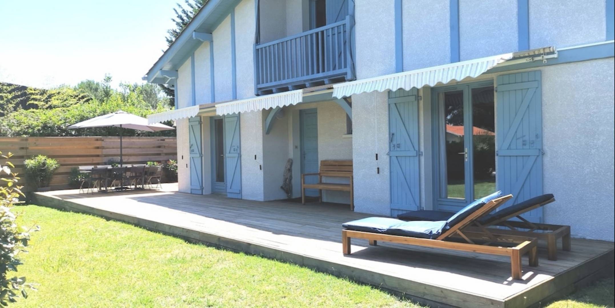 Loue villa Les Surfeurs - 3 chambres, 8 couchages - Soorts-Hossegor (40)
