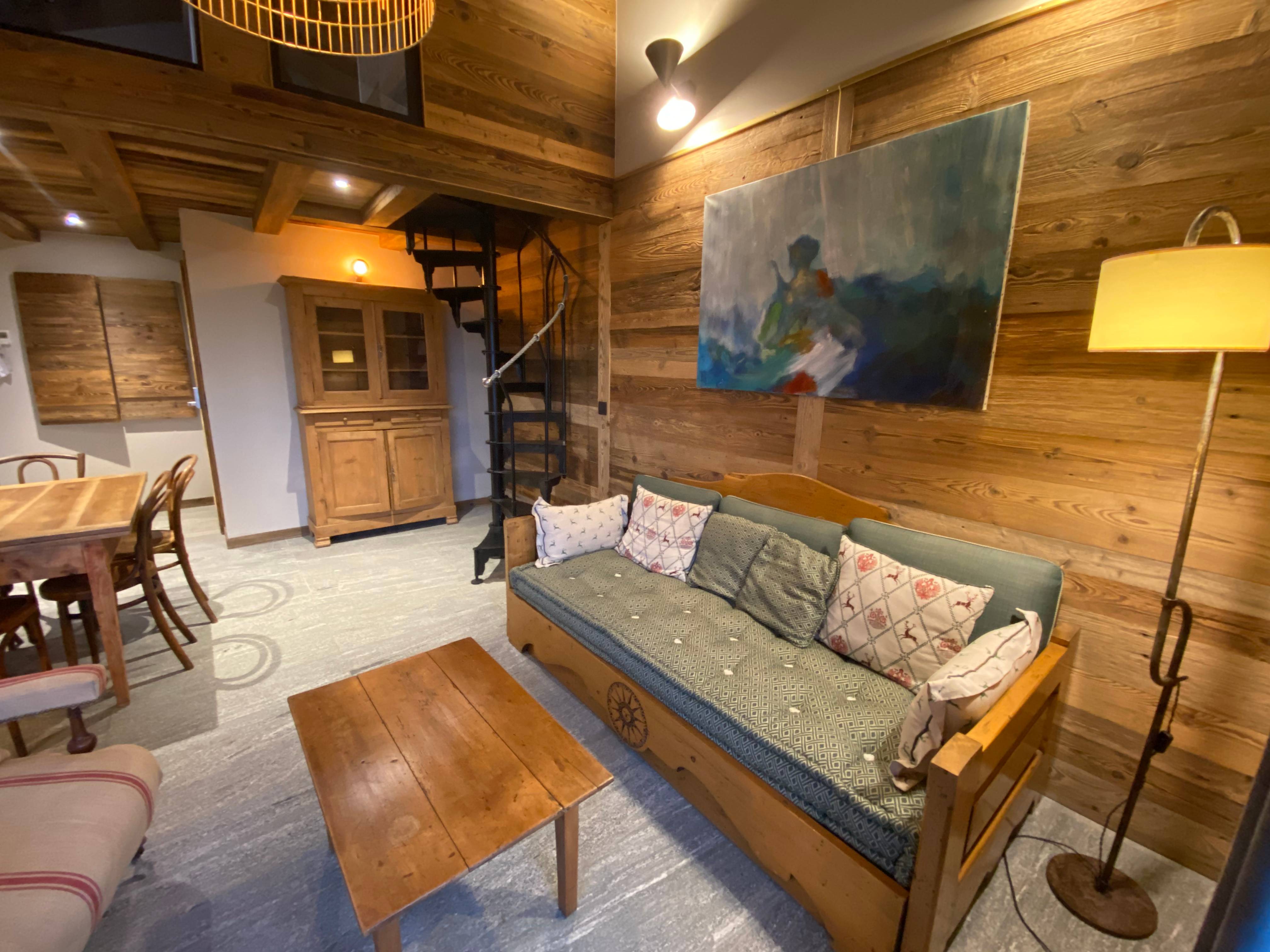 Loue appartement aux Houches (proche Chamonix) - 6 couchages - ski aux pieds