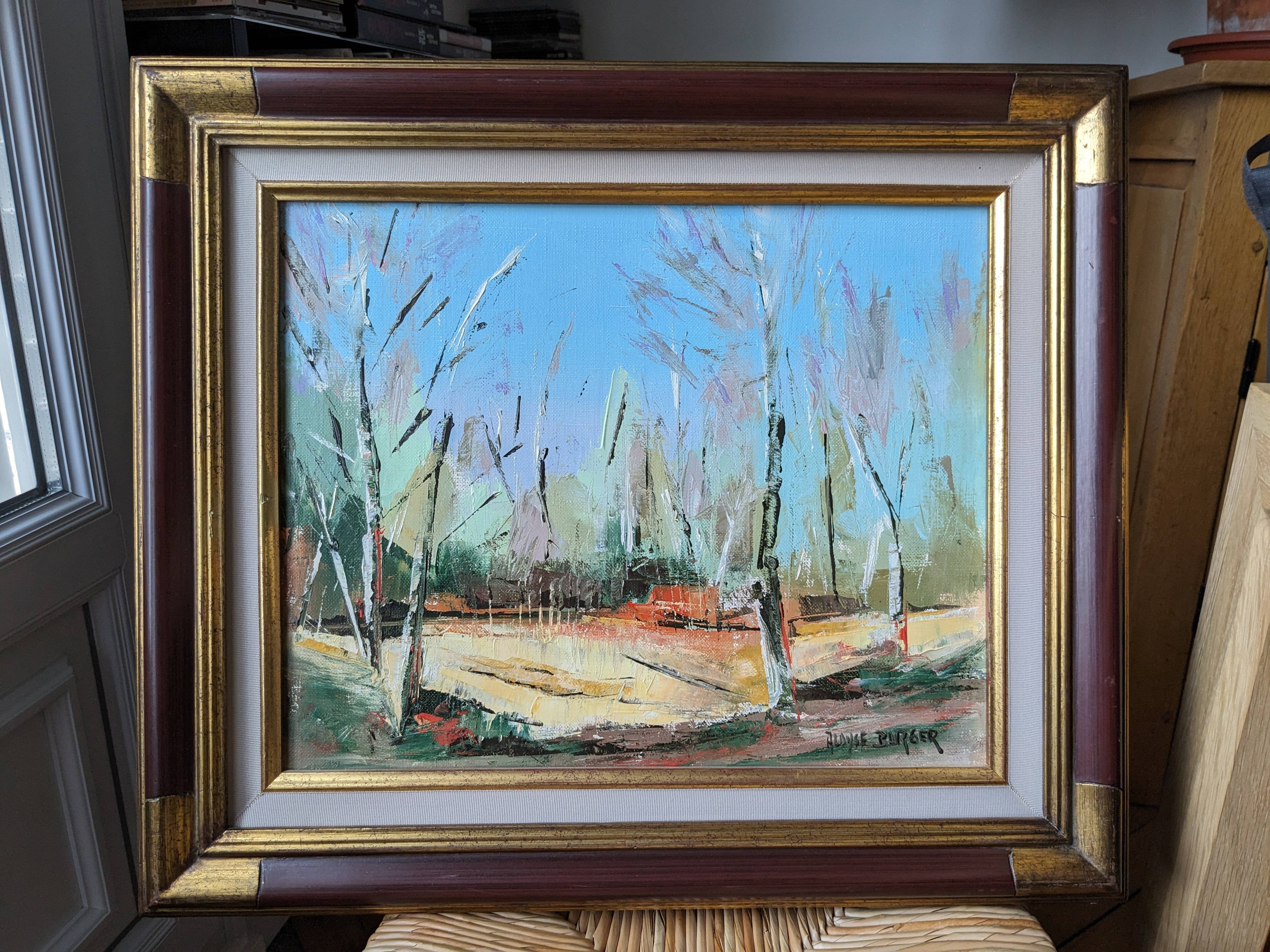 Huile sur toile contemporaine