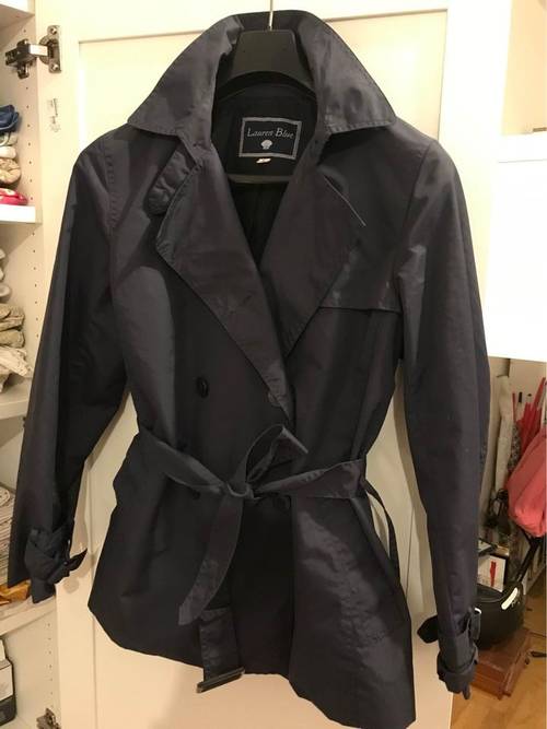 Imperméable court bleu marine - Taille M
