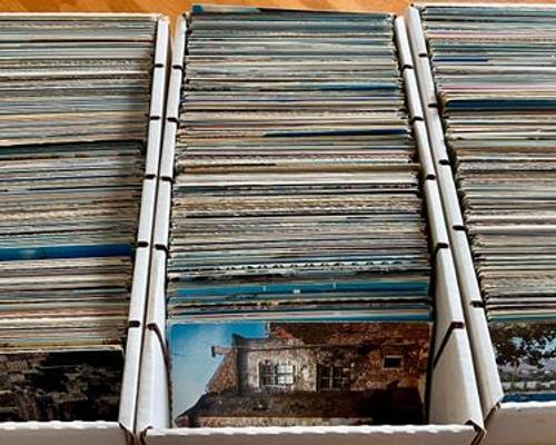 Vends lot important de cartes postales de collection vrac France / plus de 2000 cartes