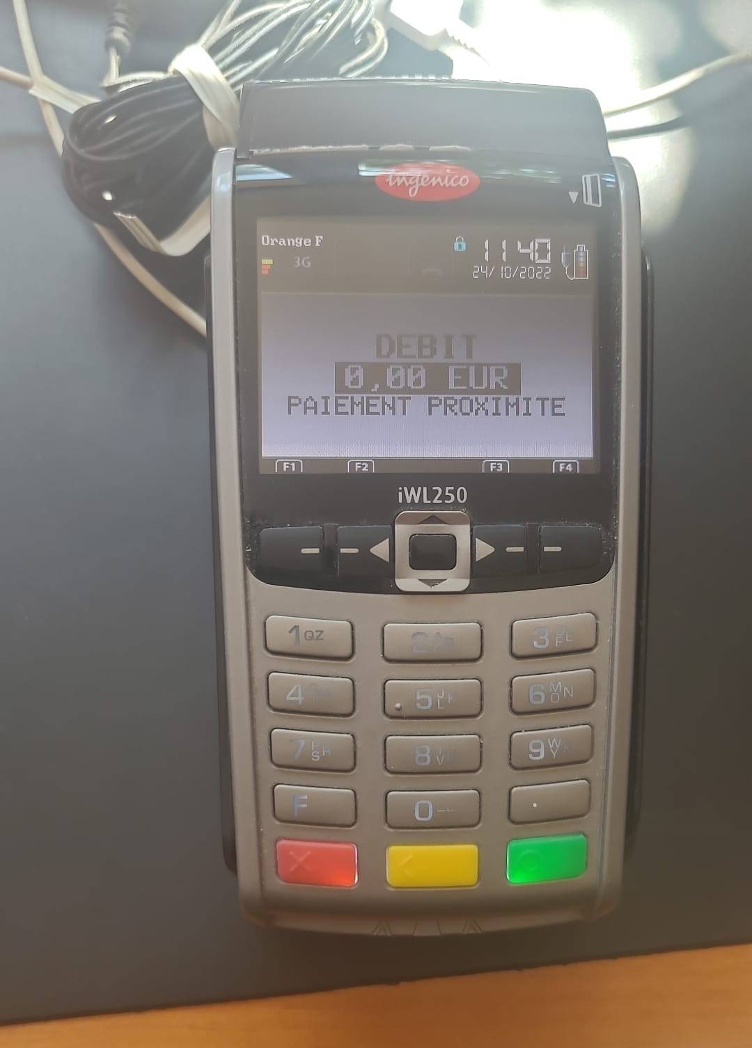 Vends TPE Ingenico IWL250-3GBC